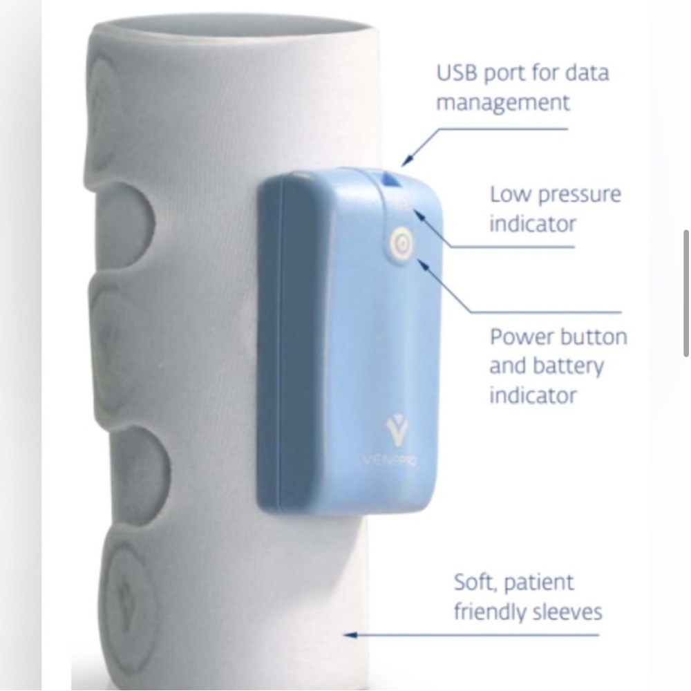 Wearable Leg Compression machine